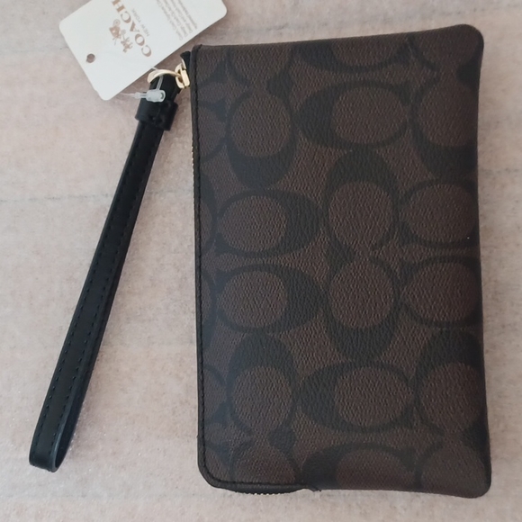 SOLD - NWT COACH Bonnie Cashin Corner Zip Wristlet - Picture 5 of 8